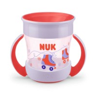 Nuk Tazza Mini Magic Cup con manici, Sistema Antigoccia, 6m+, 160ml