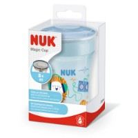 Nuk Tazza Magic Cup con Cappuccio Antigoccia, 8m+, 230ml