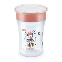 Nuk Tazza Magic Cup Disney Minnie e Mickey Mouse, con Cappuccio Antigoccia, 8m+, 230ml
