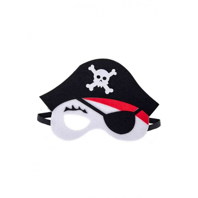 Paniate Carnival Toys Maschera Pirata in Feltro