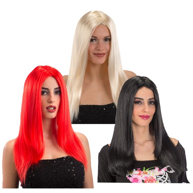 Paniate Carnival Toys Parrucca Lunga Liscia