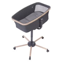 Maxi-Cosi Culla Alba con funzione 3in1 Sdraietta e Seggiolone Pappa, max 15kg - Beyond Graphite
