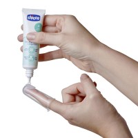 Chicco Set Igiene Orale Primi Mesi Oral Care con Spazzolino da dito, Gel e Custodia Trasporto