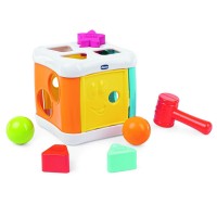Chicco Cubo Incastra e Martella 2in1, 10-36 mesi