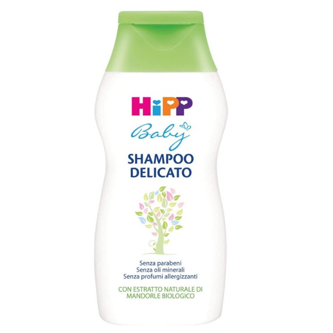 HiPP Shampoo Delicato con Mandole Bio, Formula Antilacrime