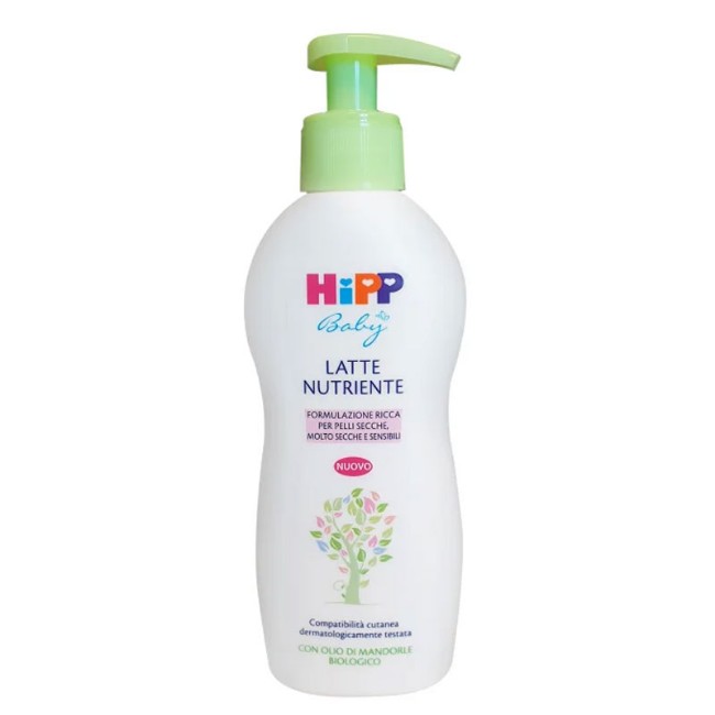 Hipp Latte Nutriente Bambino con Pantenolo per Pelli Secche e Sensibili, 300ml