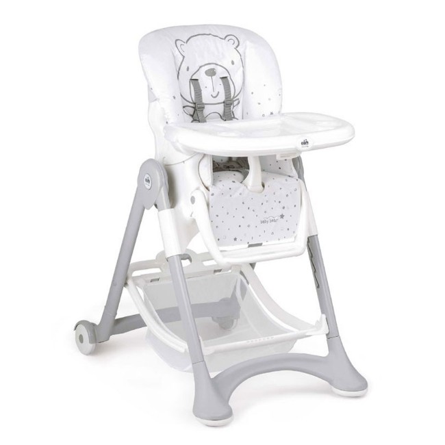 Cam Seggiolone Pappa Campione con Schienale Reclinabile e Poggiapiedi - Teddy G