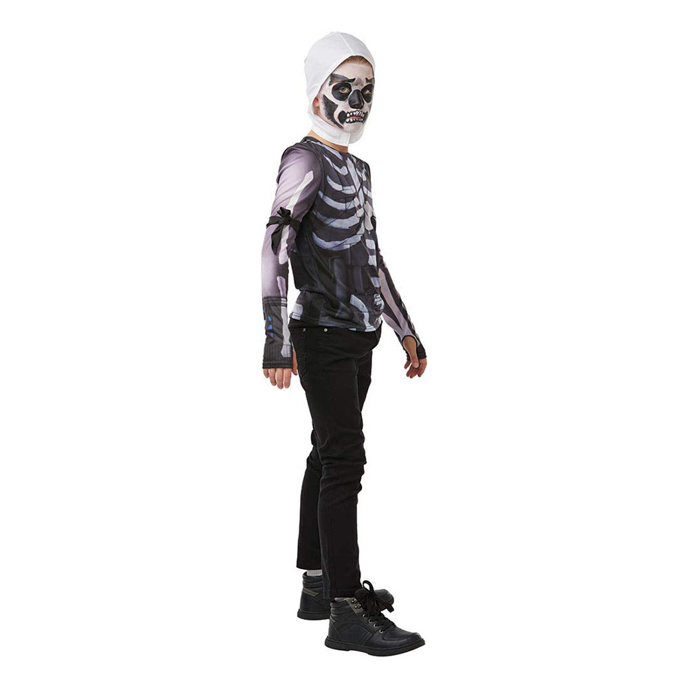 Rubies Costume Teschio Drago Per Bambini - Inf. Multicolore - Travestimento Carnevale E Halloween