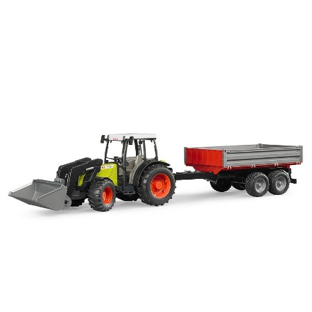 Bruder Claas Nectis 267 F con Benna e Rimorchio 02112