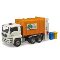 Bruder Camion dei Rifiuti a Caricamento Posteriore MAN TGA 02772