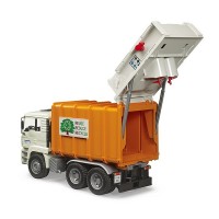 Bruder Camion dei Rifiuti a Caricamento Posteriore MAN TGA 02772