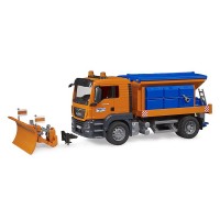 Bruder Camion Spargisale MAN TGS con Pala Spazzaneve 03785