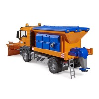 Bruder Camion Spargisale MAN TGS con Pala Spazzaneve 03785
