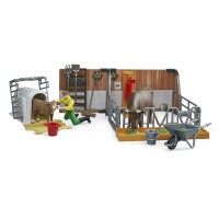 Bruder Stalla per Mucca, Vitello e Agricoltore 62611