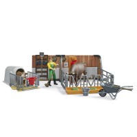 Bruder Stalla per Mucca, Vitello e Agricoltore 62611