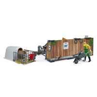 Bruder Stalla per Mucca, Vitello e Agricoltore 62611