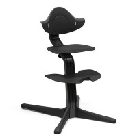 Stokke Sedia Evolutiva Nomi funzione Sdraietta, Seggiolone Pappa, Sedia Bambino - dalla nascita - Nero e Nero