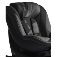 Be Cool Seggiolino Auto Apollo I-Size Isofix 40-105cm con Base Girevole 360° - Road