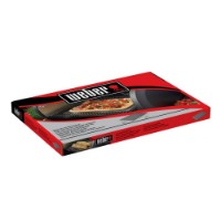 Weber Pietra da Forno Rettangolare Smaltata 30x44 cm per pane e pizza