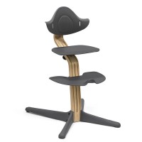 Stokke Sedia Evolutiva Nomi funzione Sdraietta, Seggiolone Pappa, Sedia Bambino - dalla nascita - Rovere e Anthracite