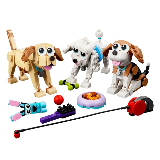 LEGO Creator 3in1 Adorabili Cagnolini 31137