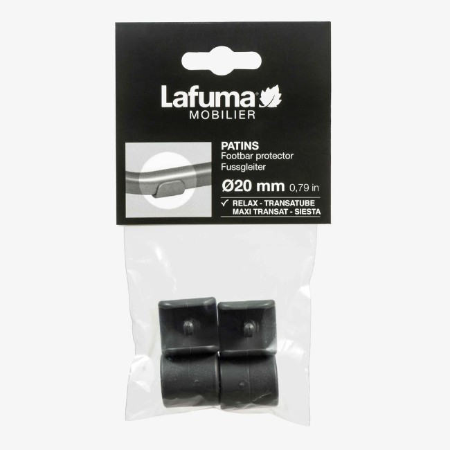 kit 4 piedini di ricambio lafuma per tubolare da diametro 20-22 mm