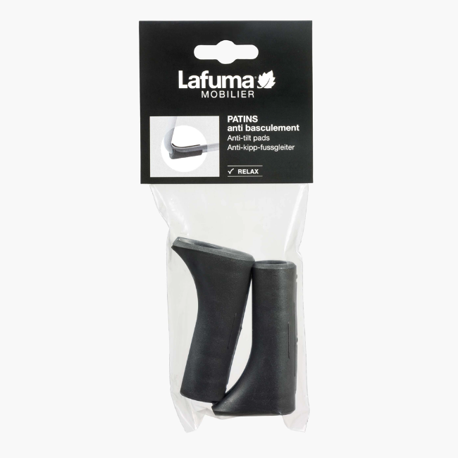 Lafuma Kit di 2 Piedini Angolari di Ricambio Antracite.jpg