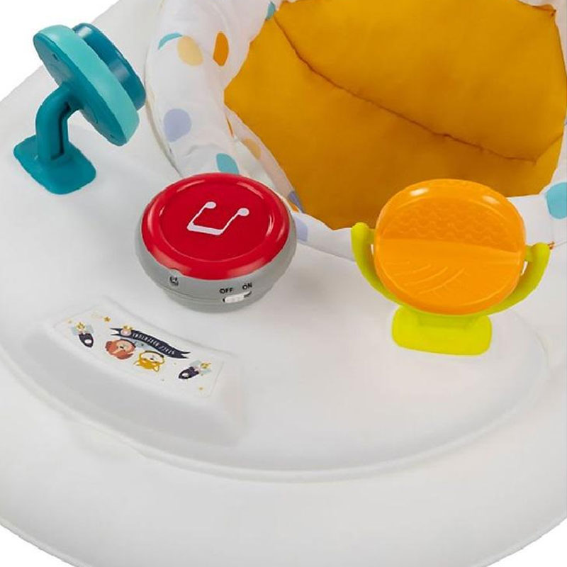 Girello 2 In 1 Per Bambini 6-18 Mesi - Con Vassoio Musicale E Pieghevole - Foto 2