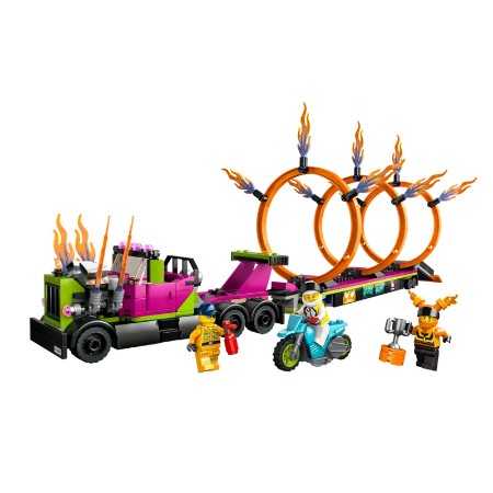 LEGO City Stunt Truck: Sfida dell’Anello di Fuoco 60357
