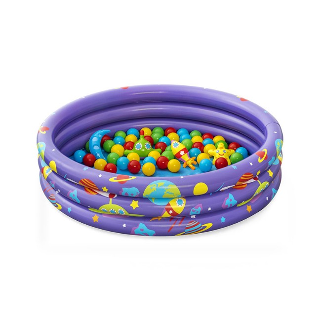 Bestway Piscina Baby Sorpresa Intergalattica con Palline 52466