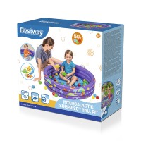 Bestway Piscina Baby Sorpresa Intergalattica con Palline 52466
