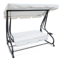 Dondolo 3 Posti Trasformabile in Letto 200 x 120 x 164 cm	