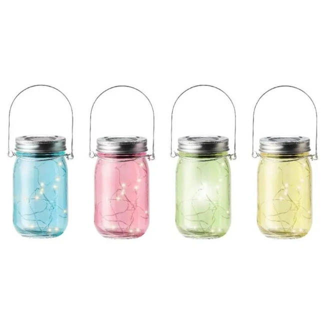 Relaxdays Barattoli per Caramelle, Set 3 Vasi 1,5 L, per Biscotti