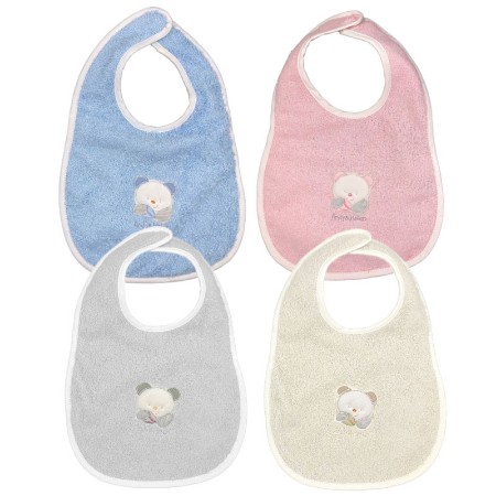 La Culla Baby-Land | Bavaglino In Silicone Nattou Con Tasca