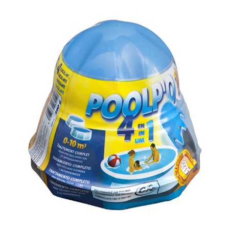 Gre Poolp'O 4 azioni 250g per piscine da 0 a 10 m3 - 08112L
