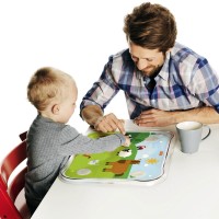 Stokke Vassoio Table Top con Parole, Numeri, Immagini per l'apprendimento
