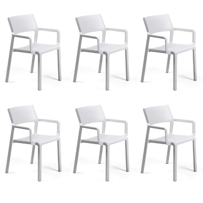 Paniate Nardi Set da Poltrone da esterno Trill in resina antracite