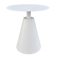 aTe Casa Rondò Tavolo Basso in Alluminio Ø50 cm 