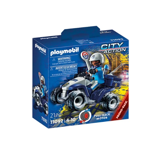 Playmobil Quad Polizia 71092