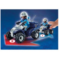 Playmobil Quad Polizia 71092