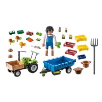 Playmobil Trattore con Rimorchio 71249