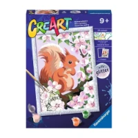 Ravensburger CreArt Serie D Classic - Scoiattolo Glitter