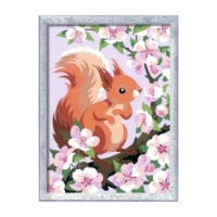 Ravensburger CreArt Serie D Classic - Scoiattolo Glitter