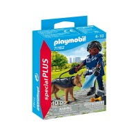 Playmobil Agente con Cane Poliziotto 71162