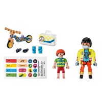 Playmobil Paramedico con Bambino 71245