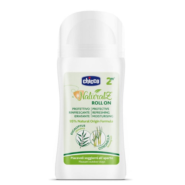 Chicco Antizanzare Roll On Naturalz Protettivo e Rinfrescante alla Citronella 60ml