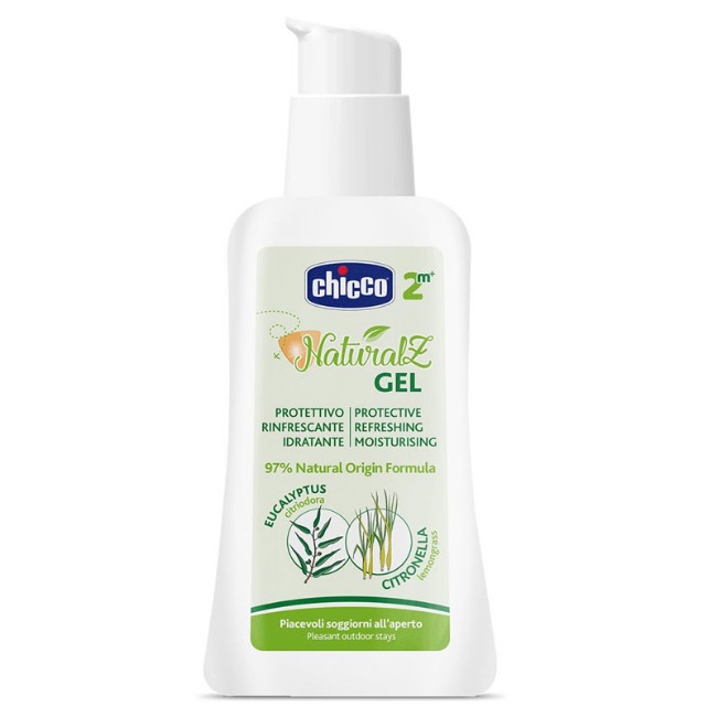 Chicco Gel Antizanzare Naturalz Protettivo e Rinfrescante alla Citronella 60ml