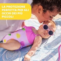Chicco Occhiali da Sole Neonato, Antigraffio con Montatura Flessibile - dalla nascita