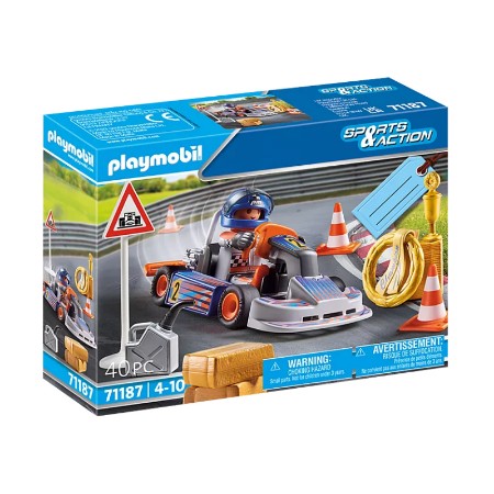 Playmobil Gift Set Gara di Kart 71187