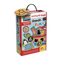 Lisciani Giochi Montessori Legno Animal Fun